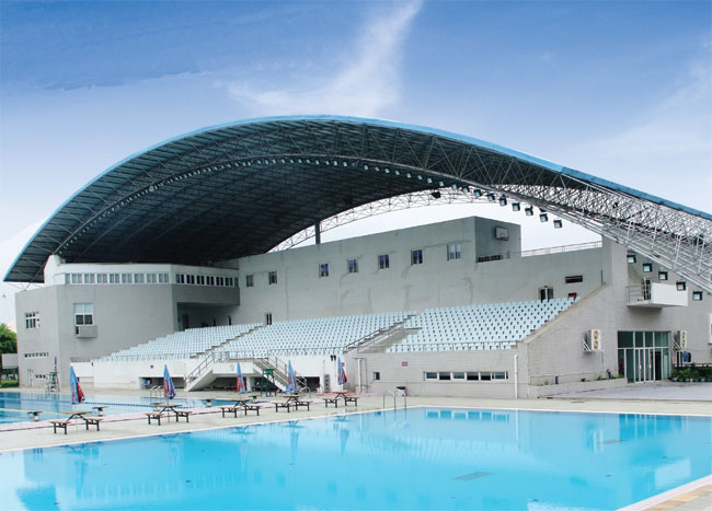 永安游泳馆网架